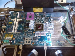 Sony VGN-FZ31M NVIDIA GeForce Graphics Repair